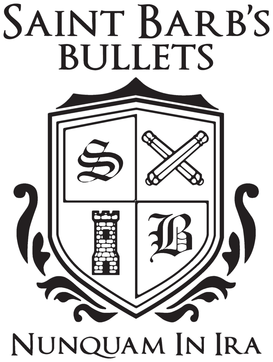 Saint Barb's Bullets Logo