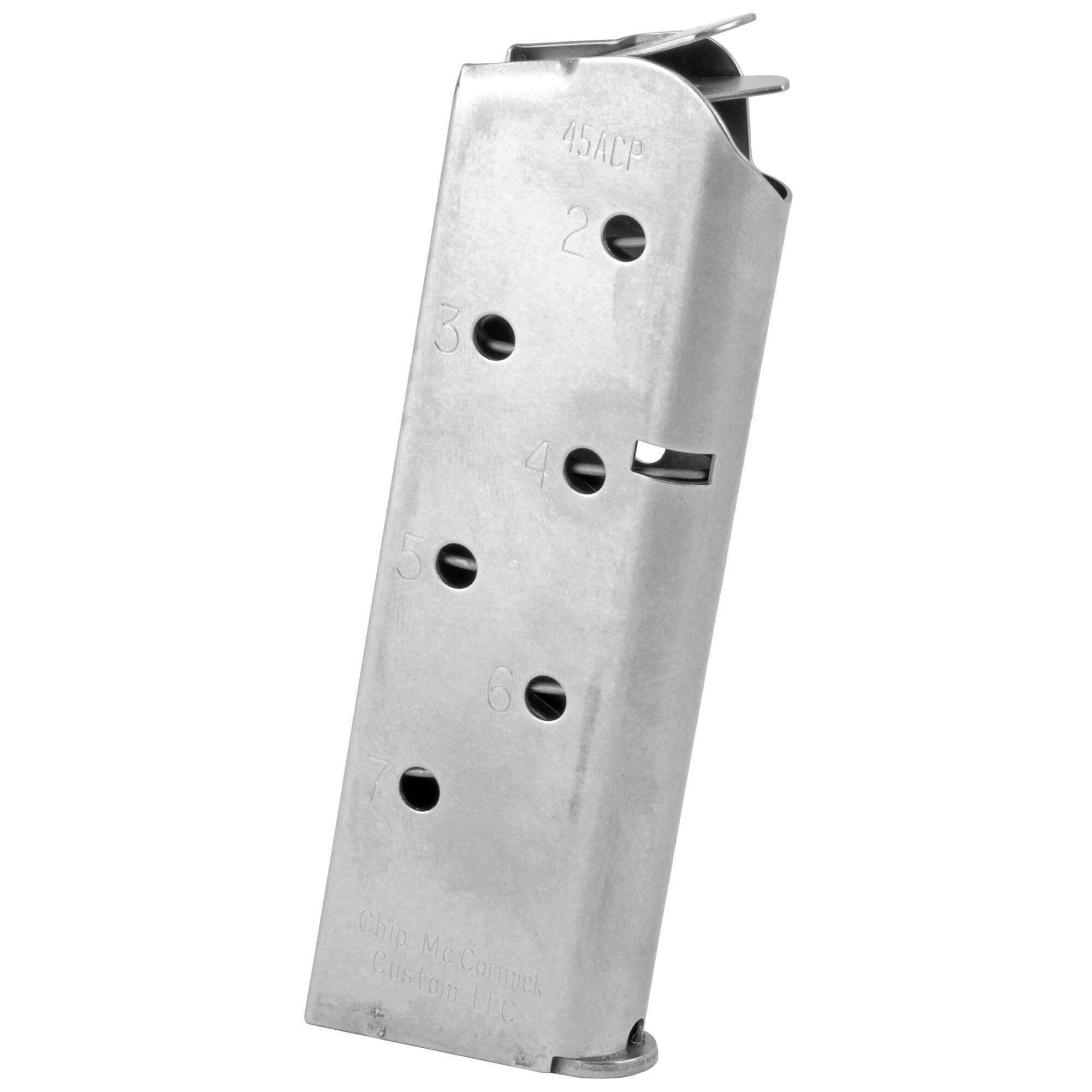 Chip McCormick Custom Match Grade 1911 Compact 7 Round Magazine in .45 ...