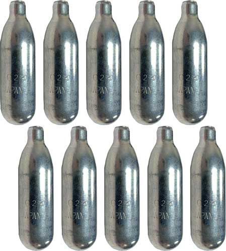 Byrna 8 Gram Co2 Cartridges 10 Pack Saint Barbs Bullets