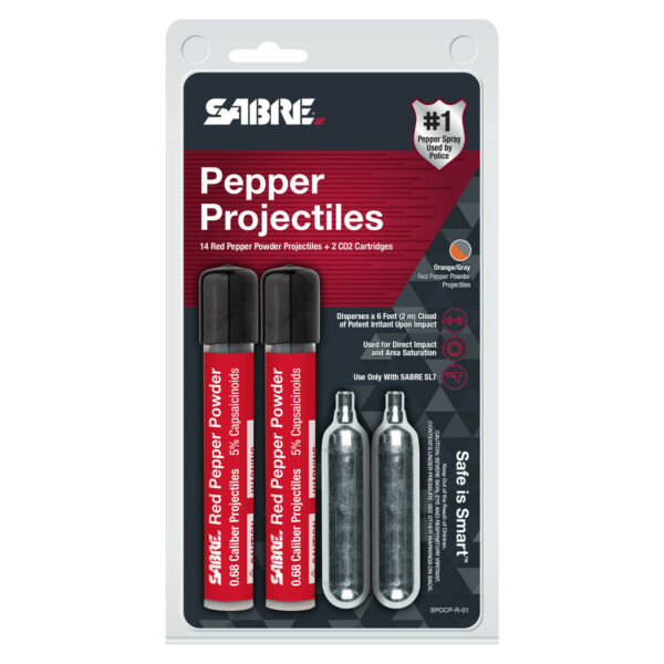 SABRE SL7 Pepper Projectile Refill Kit