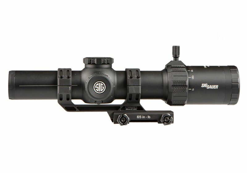 Sig Sauer TANGO-MSR LPVO 1-10x28mm with MSR BDC10 Reticle (Black) at ...