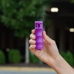 SABRE Pepper Spray and Stun Gun Self-Defense Kit (Purple)