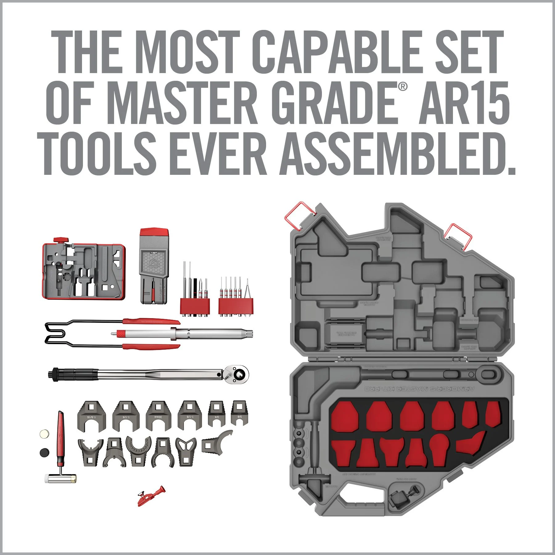 Real Avid Armorer's Master Kit – AR-15 Pro – Saint Barbs Bullets