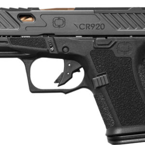 Shadow Systems CR920 Elite 9mm Compact Optics Ready Pistol (1 x 10 Round, 1 x 13 Round Magazine – Black / Bronze)