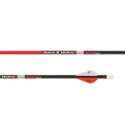 Carbon Express Arrow Maxima – Red Sd 350 W/2″ Blazer Vane 6p