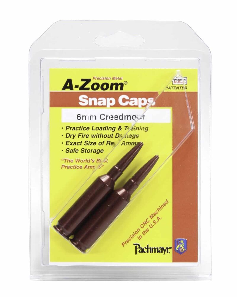 A-Zoom Precision Rifle Snap Caps in 6mm Creedmoor (2 Pack) - Saint ...