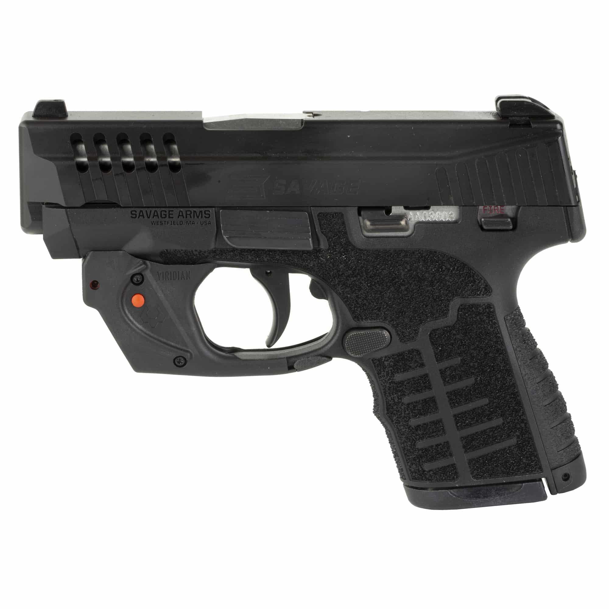 Savage Stance 9mm Micro Compact Pistol With Laser And Manual Safety 1 X 7 Round 1 X 8 Round 6066