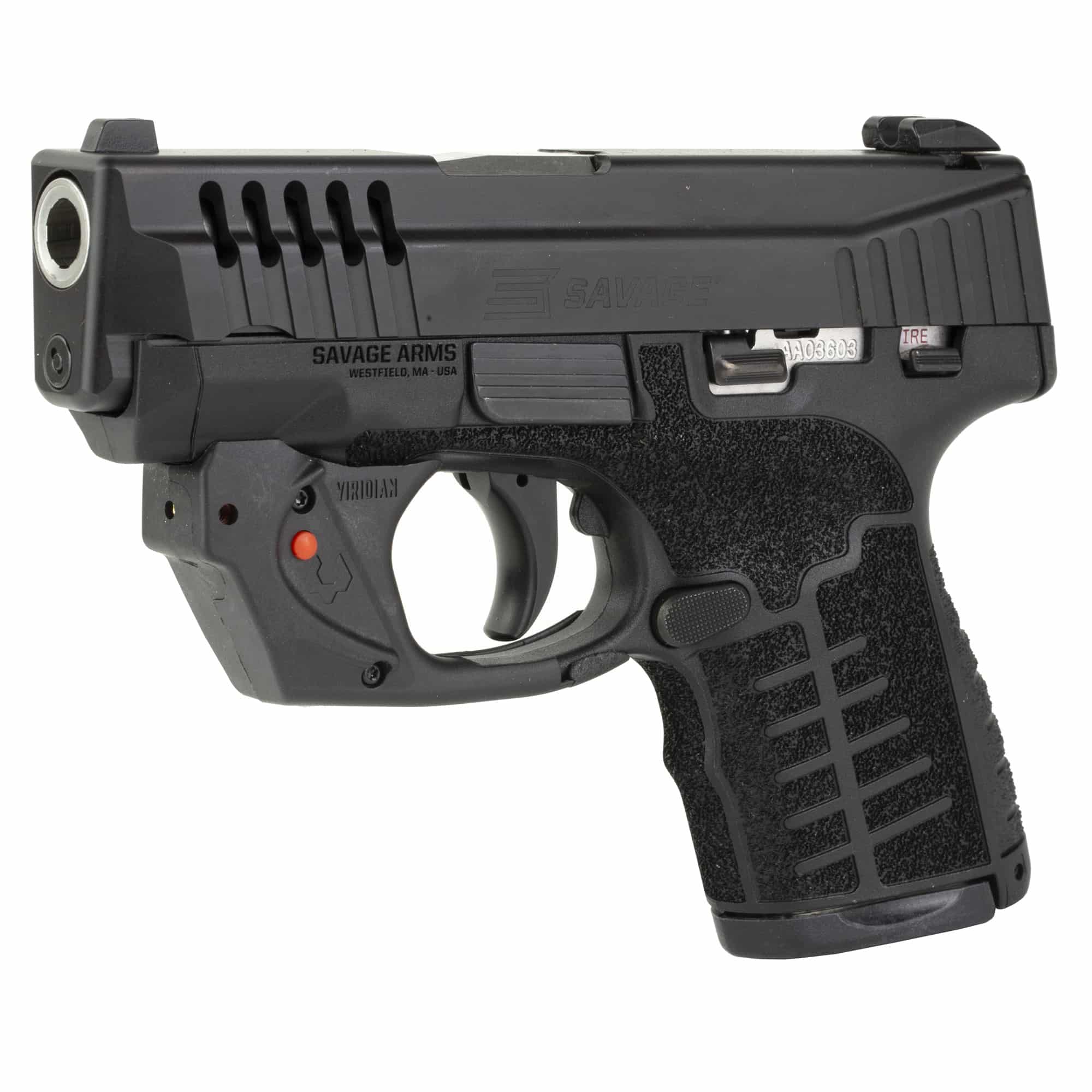 Savage Stance 9mm Micro Compact Pistol With Laser And Manual Safety 1 X 7 Round 1 X 8 Round 0567