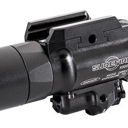 SureFire X400T-A-RD Turbo Weapon Light and Red Laser (Black)