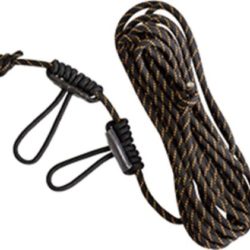 Muddy Life-line 30′ W/ Double – Rope Loops Reflective Rope