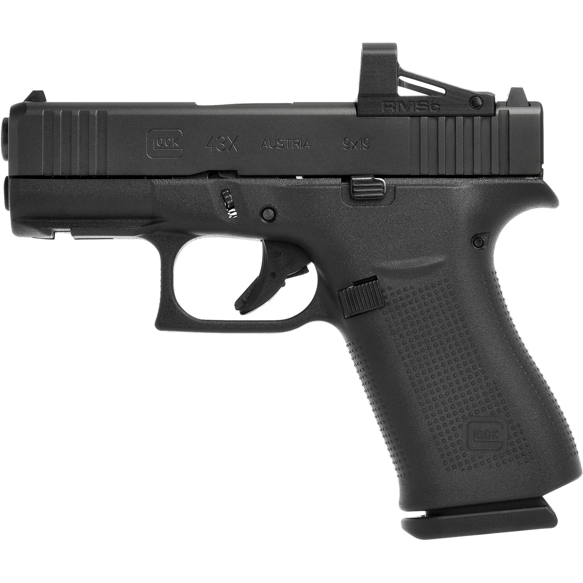 SHIPS FREE - GLOCK G43x MOS with Shield Optic - 10 Round Mags / Black-img-0