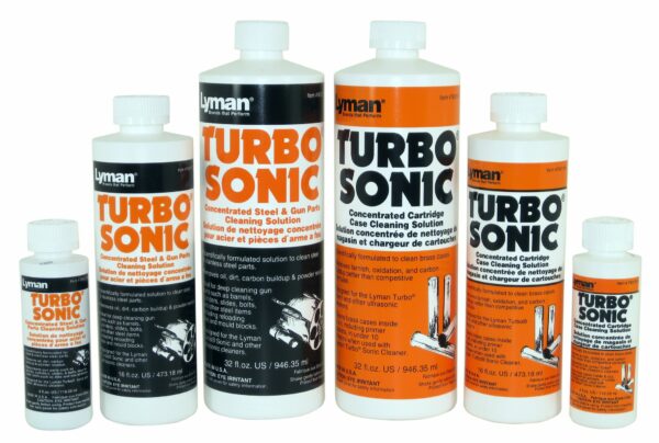 Lyman Turbo Sonic Gun Parts – Cleaning Solution 32oz. Bottle