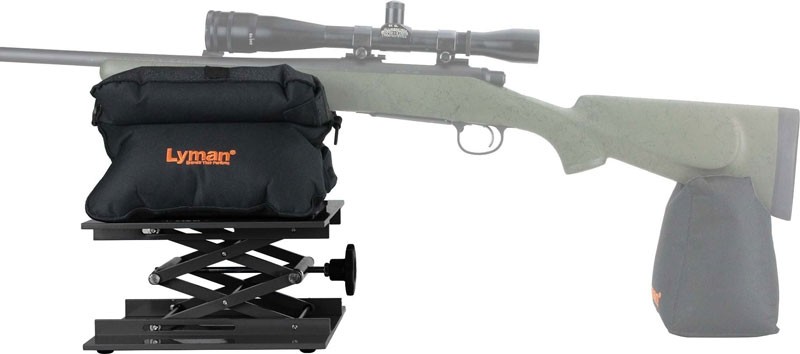 Lyman Shooting Bench Bag Jack – & Match Bag Combo – Saint Barbs Bullets