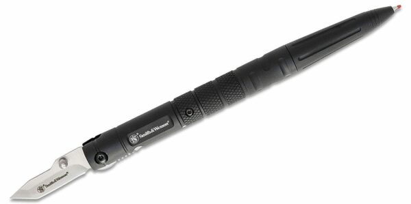 S&w Folding Pen Knife 1.6″ Bld – 7.6″ Long Aluminum Black