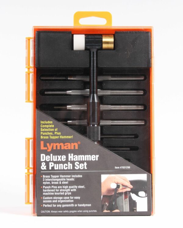 Lyman Deluxe Hammer & Punch Set