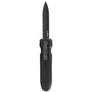 Sog Knife Pentagon Otf - Blackout 3.79" Dbl Edge Blade
