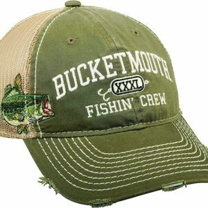 Outdoor Cap Bucket Mouth Mesh Back Olive/Kahki