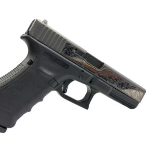 Glock 17 Gen4 9mm 17rd Blk Engraved