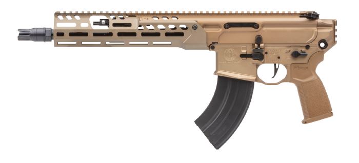SHIPS FREE - Sig MCX-SPEAR LT 11.5" Pistol in 7.62 - 28 Round Mag / Coyote-img-0