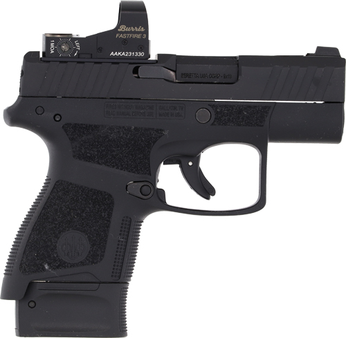 Beretta Apx A1 Carry 9mm 3″ Fs – 8-shot Black W/optic – Saint Barbs Bullets